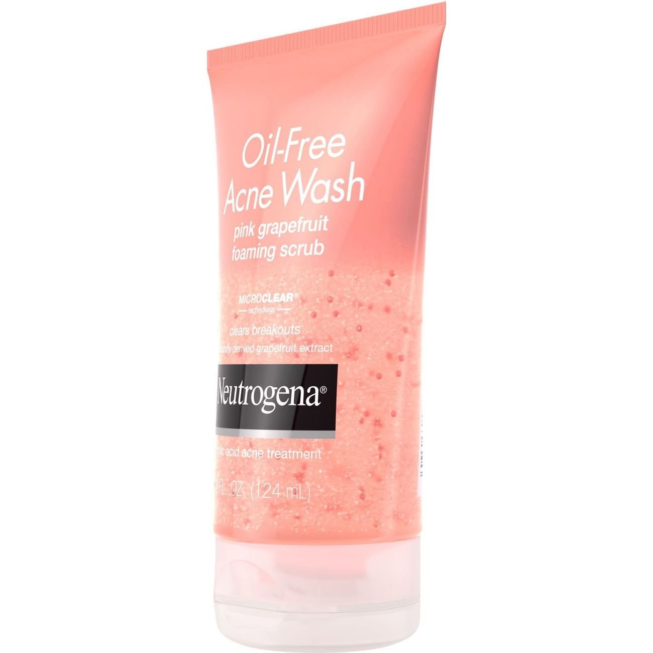 Neutrogena Oil-Free Acne Wash Pink Grapefruit Face Foaming Scrub