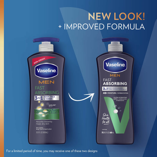 Vaseline Men Fast Absorbing Lotion
