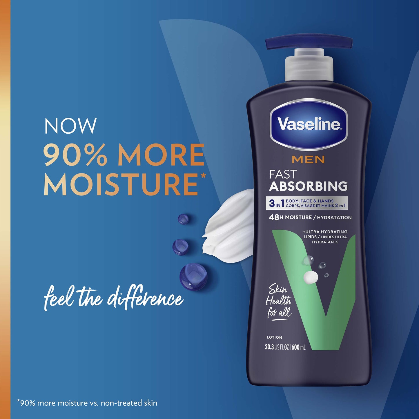 Vaseline Men Fast Absorbing Lotion
