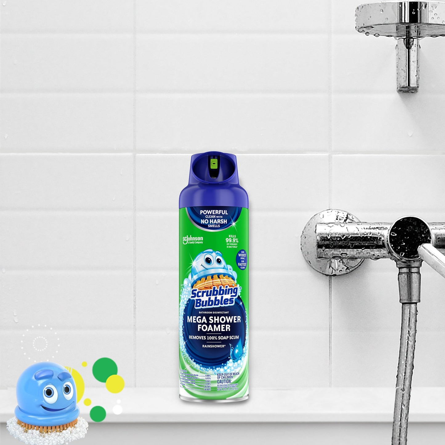 Scrubbing Bubbles Mega Shower Foamer Bathroom Cleaner