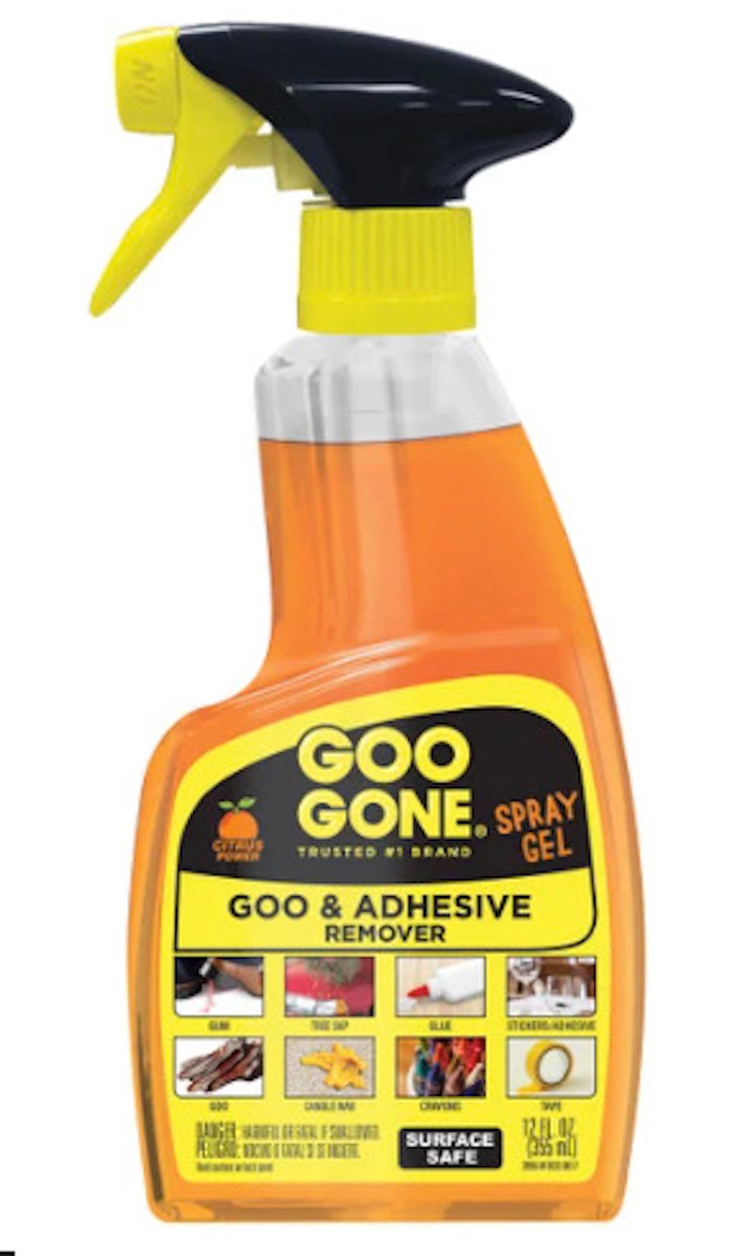 Goo Gone Goo & Adhesive Remover Spray Gel