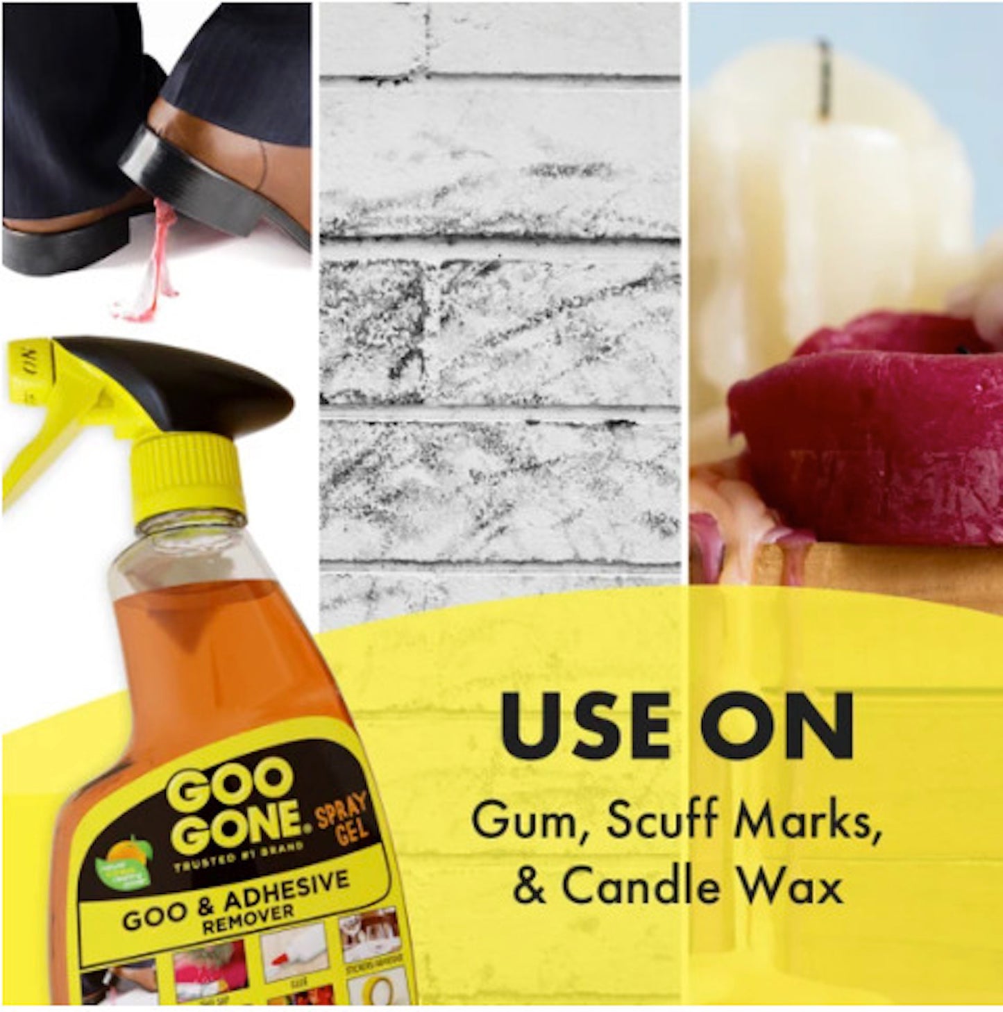 Goo Gone Goo & Adhesive Remover Spray Gel
