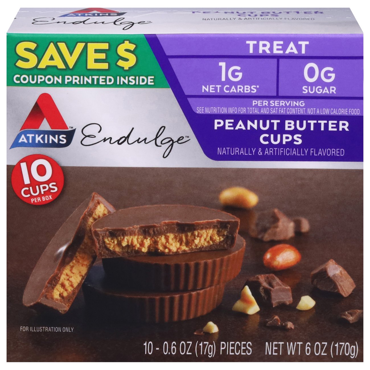 Atkins Endulge Peanut Butter Cup Treats