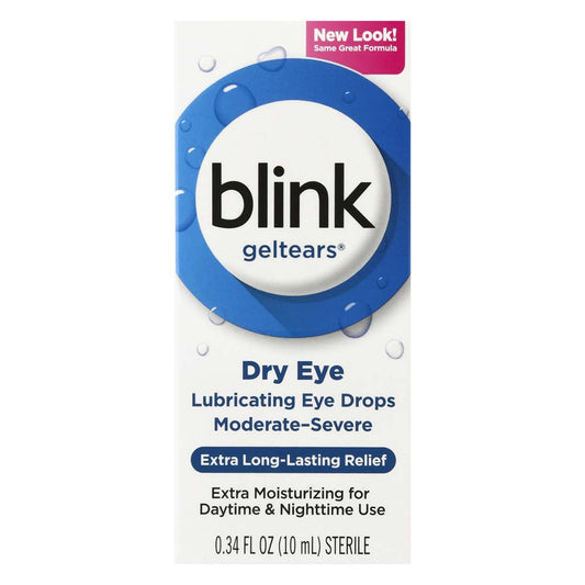 Blink GelTears Lubricating Dry Eye Drops