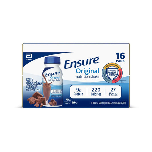 Ensure Original Nutrition Shakes 16 pk Bottles - Milk Chocolate