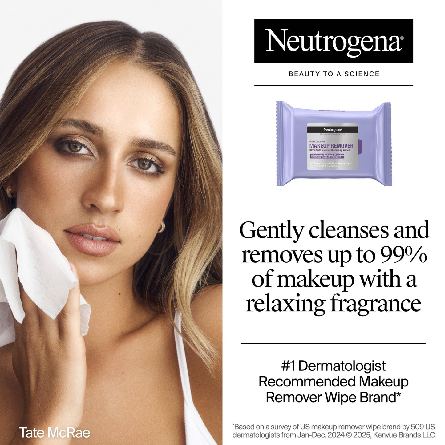 Neutrogena Night Calming Makeup Remover Cleansing Towelettes