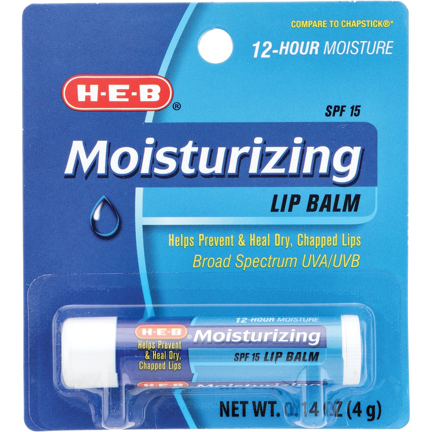 H-E-B Moisturizing SPF 15 Lip Balm