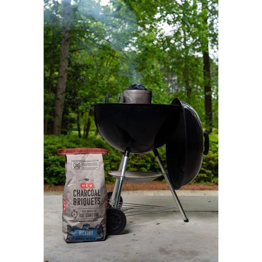 H-E-B Hickory Charcoal Briquets