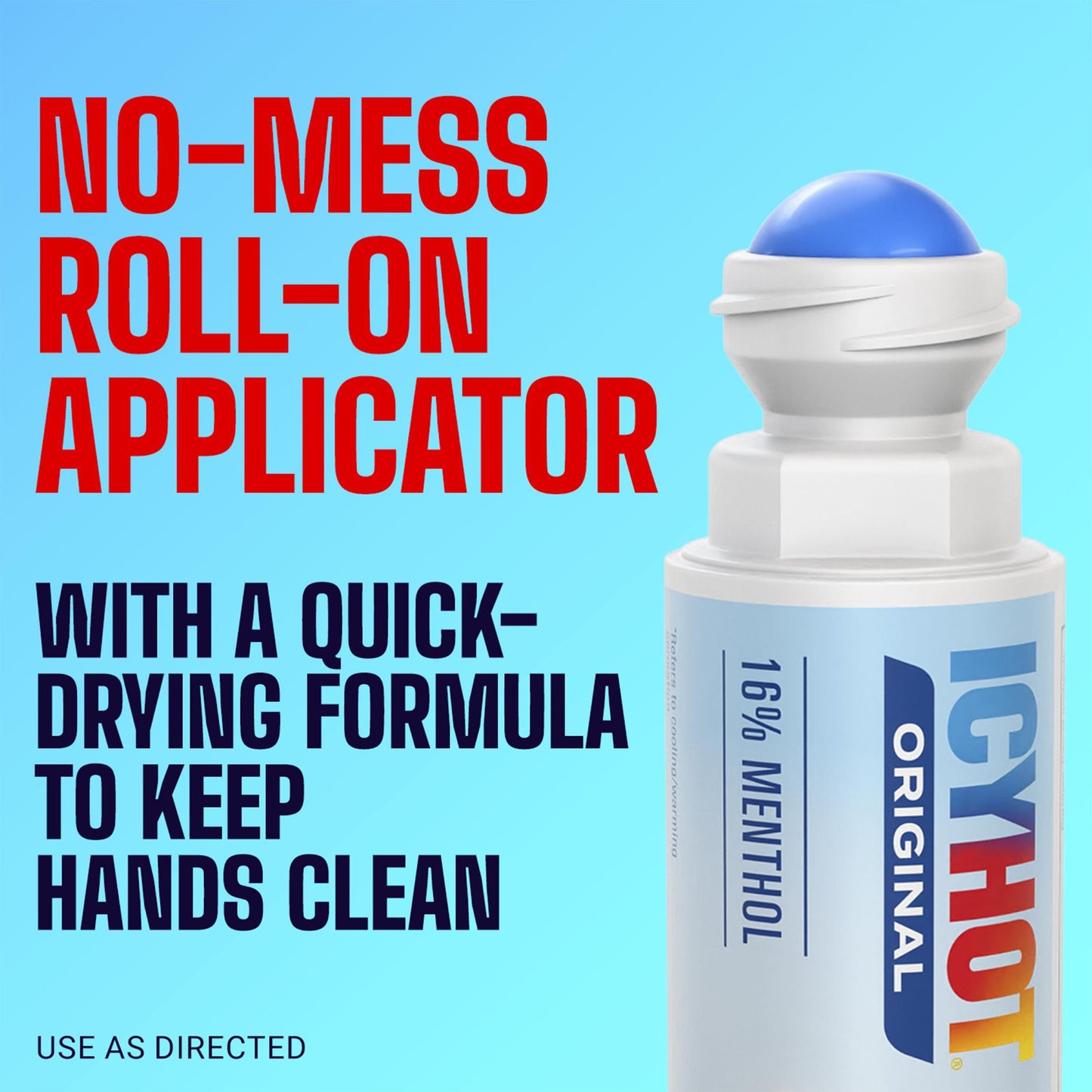 Icy Hot Medicated Max Strength No-Mess Applicator