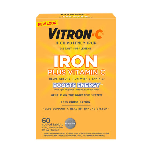 Vitron-C Iron Supplement Plus 125 mg Vitamin C