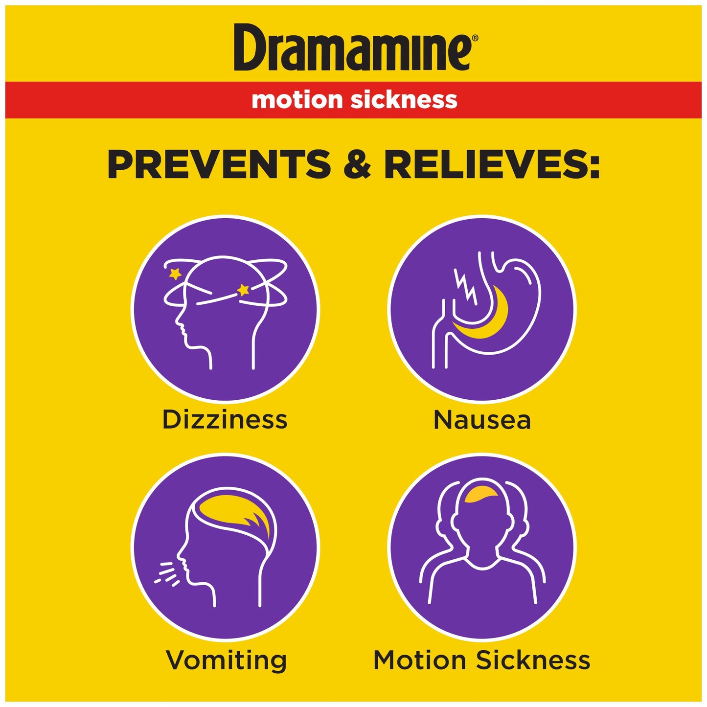 Dramamine All Day Less Drowsy Motion Sickness Relief