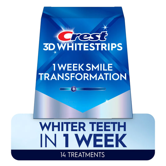 Crest 3DWhitestrips Dental Whitening Kit - Glamorous White
