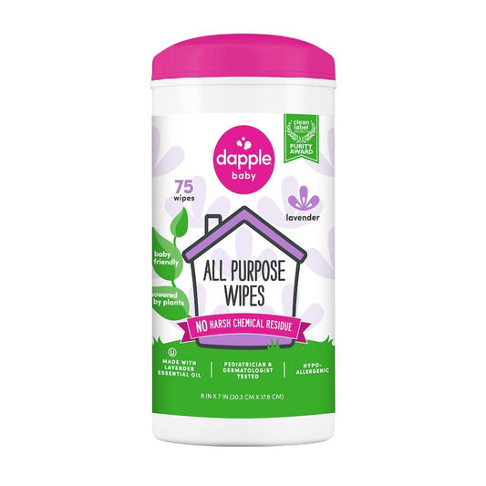 Dapple Baby Fragrance Free All Purpose Cleaning Wipes
