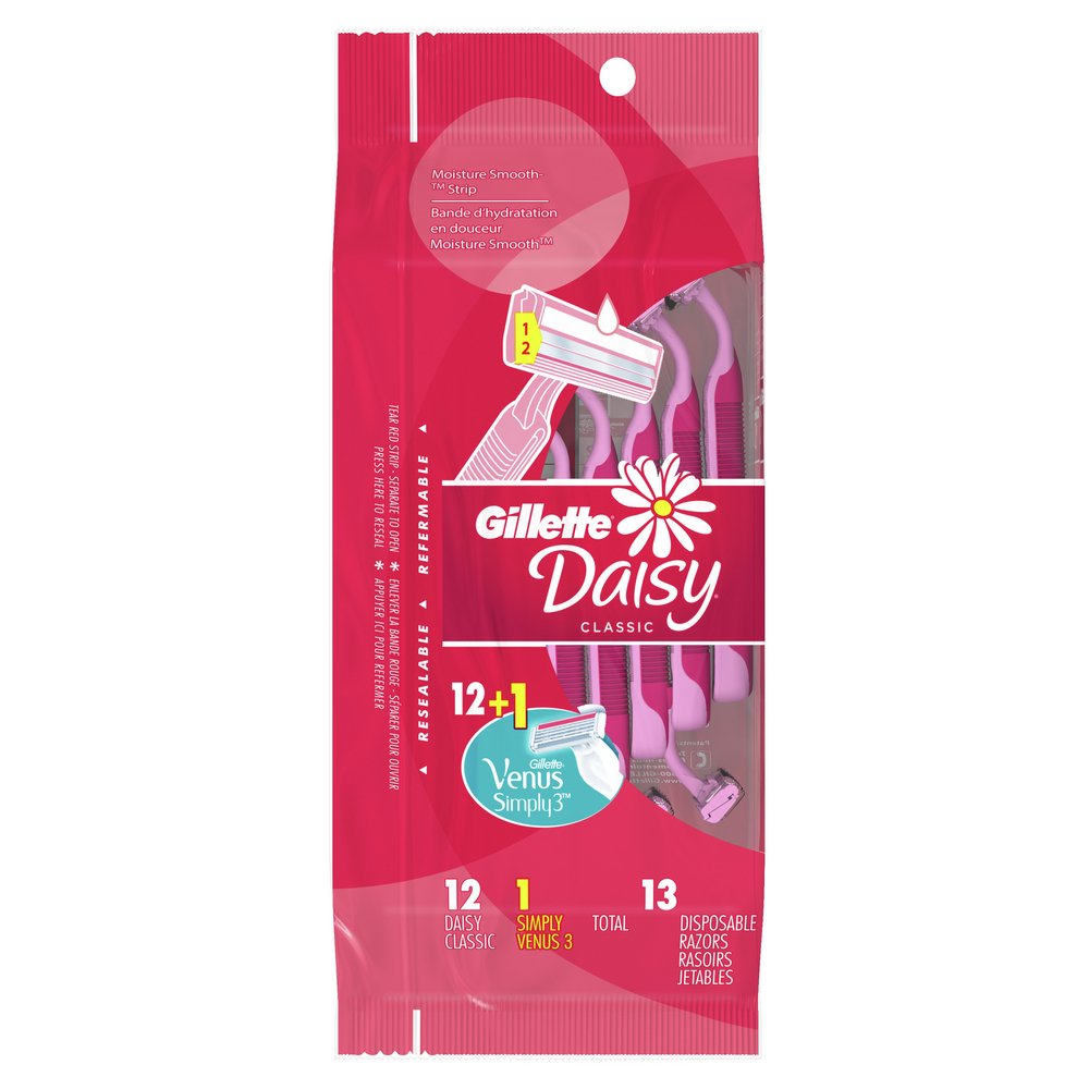 Gillette Daisy Classic Disposable Razors