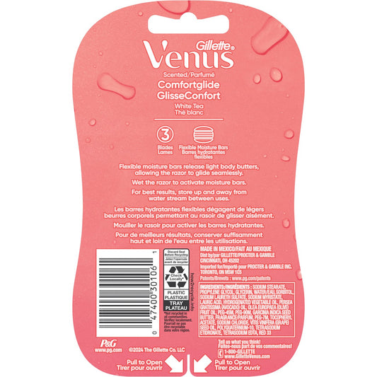 Gillette Venus ComfortGlide White Tea Disposable Razors