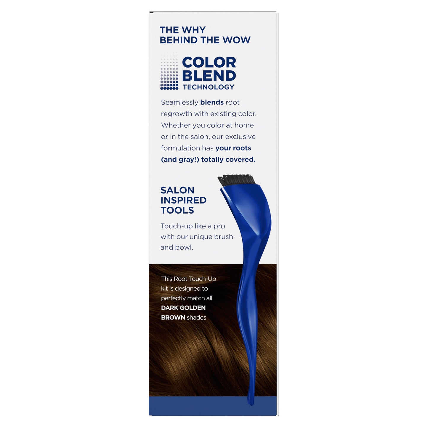 Clairol Nice 'N Easy Root Touch-Up Hair Color - 4G Dark Golden Brown