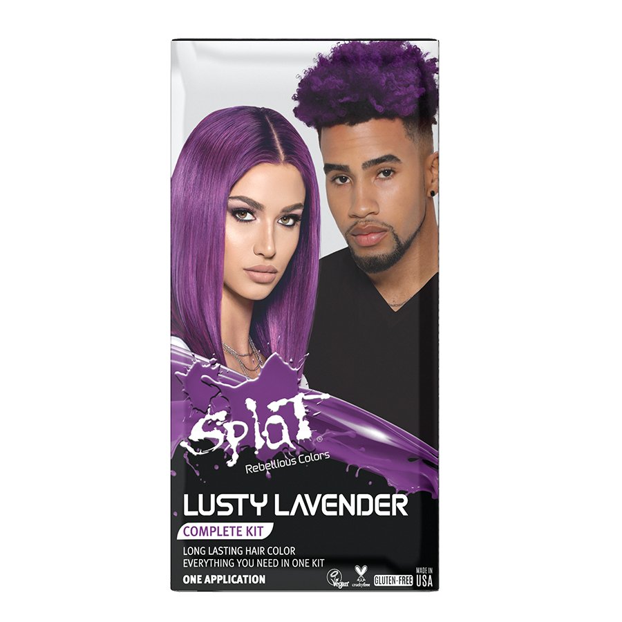 Splat Lusty Lavender Complete Hair Color Kit