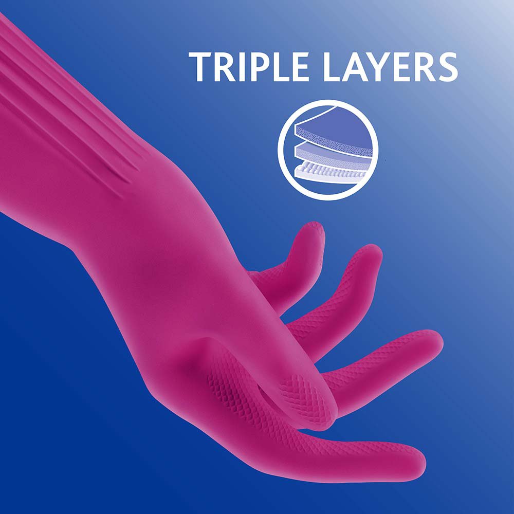 O-Cedar Playtex Living Gloves - Fuchsia