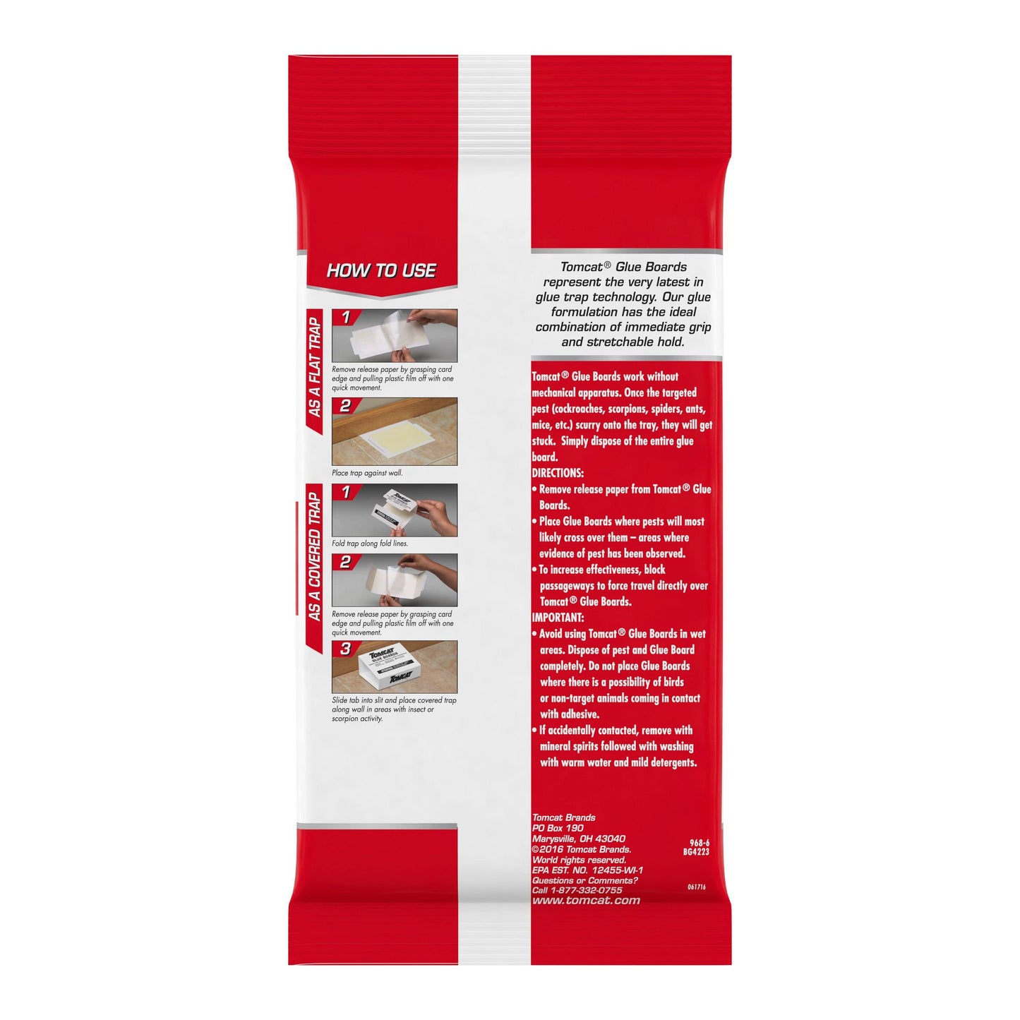 Tomcat Glue Boards with Eugenol