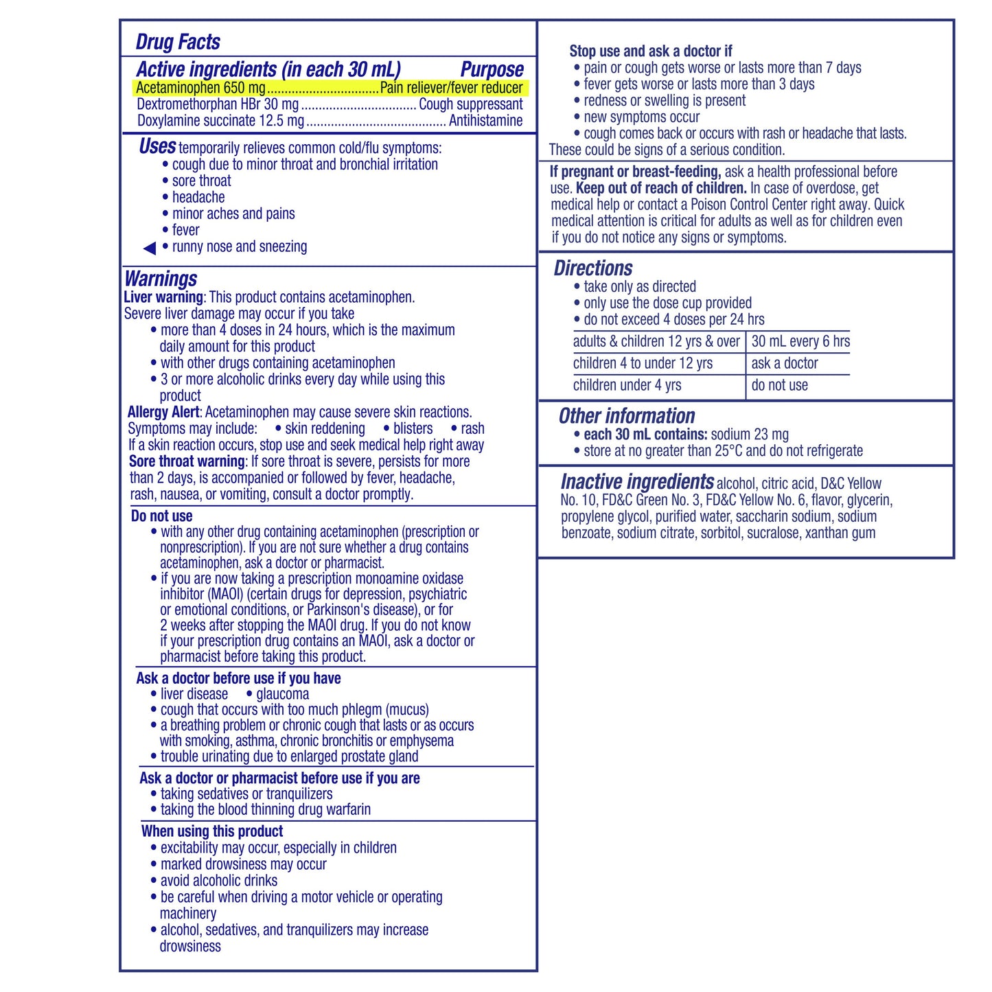 Vicks NyQuil Cold & Flu Relief Liquid Over-the-Counter Medicine, Powerful Multi-Symptom Nighttime Relief