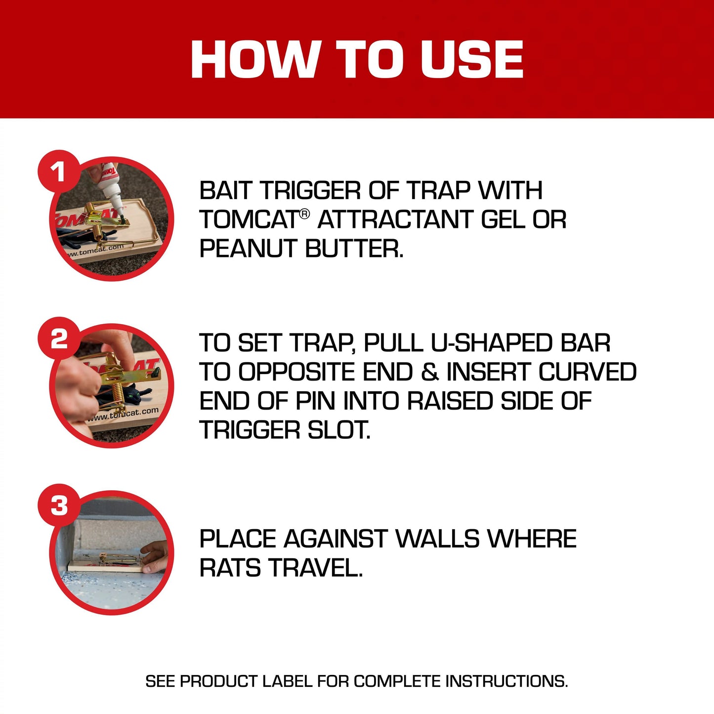 Tomcat Wooden Rat Trap