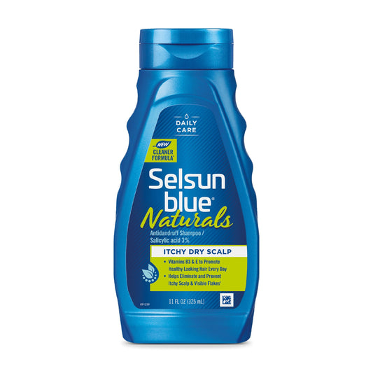 Selsun Blue Naturals Itchy Dry Scalp Antidandruff Shampoo