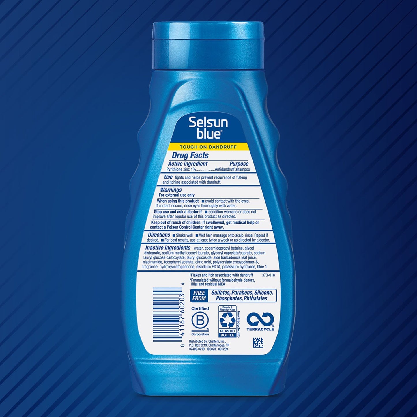 Selsun Blue Itchy Dry Scalp Antidandruff Shampoo