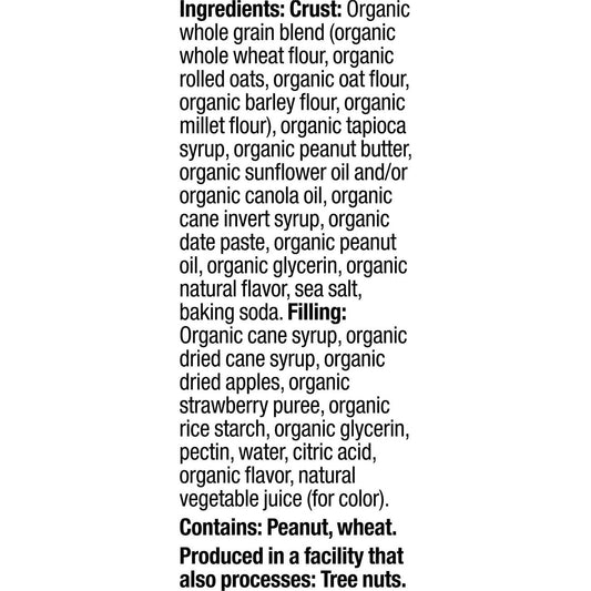 Plum Organics Jammy Sammy Snack Size Sandwich Bar - Peanut Butter & Strawberry