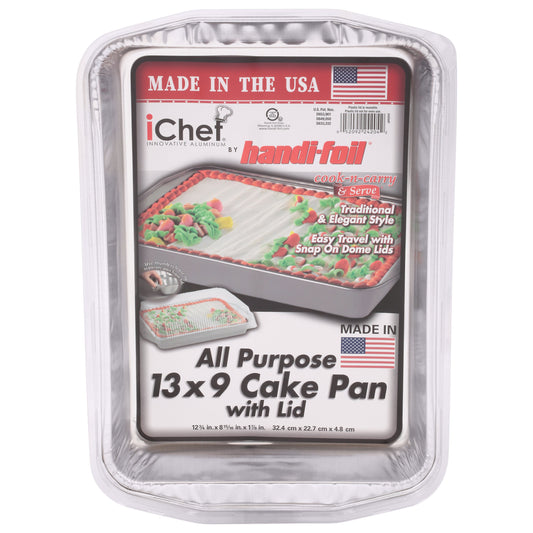Handi-Foil iChef All Purpose Cake Pan & Lid