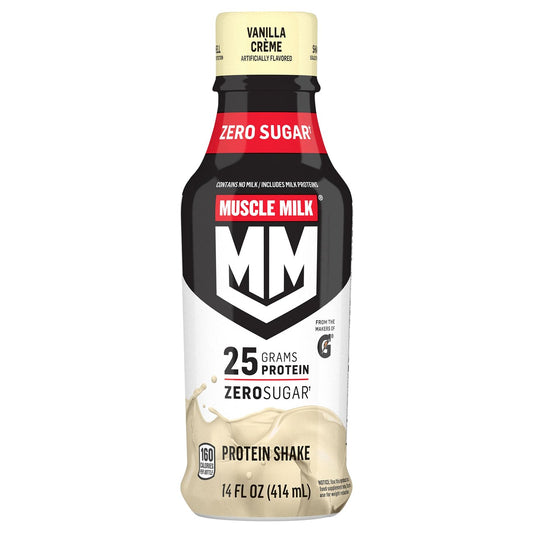 Muscle Milk Zero Sugar 25g Protein Shake - Vanilla Creme