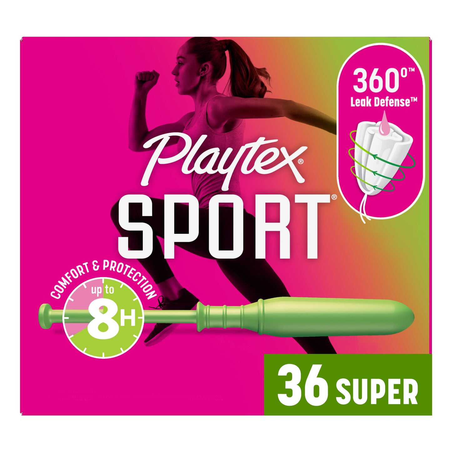Playtex Sport Tampons - Super, Unscented