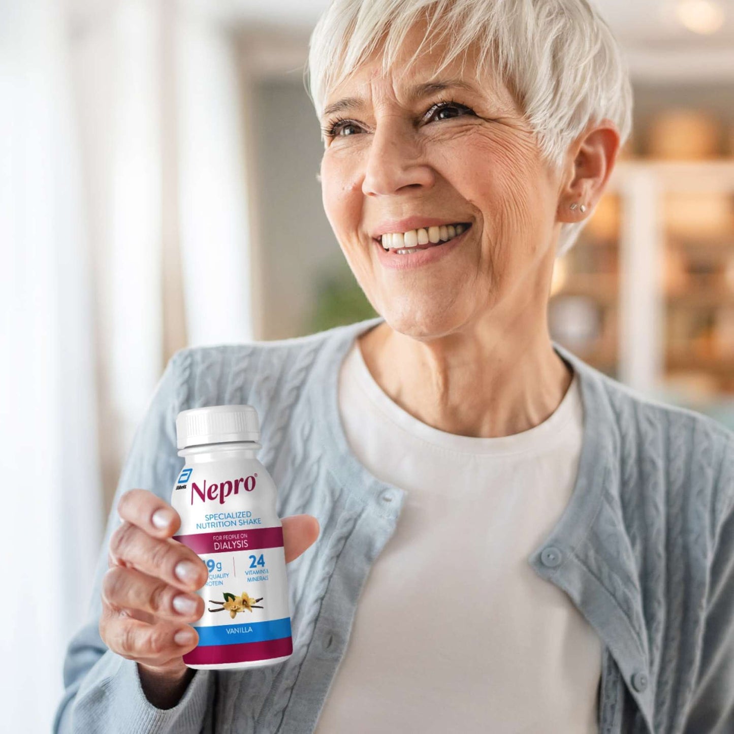 Nepro Dialysis Support 19g Protein Nutritional Shake - Vanilla, 4 pk