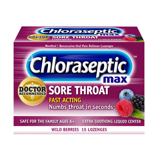 Chloraseptic Sore Throat Lozenges - Wild Berries