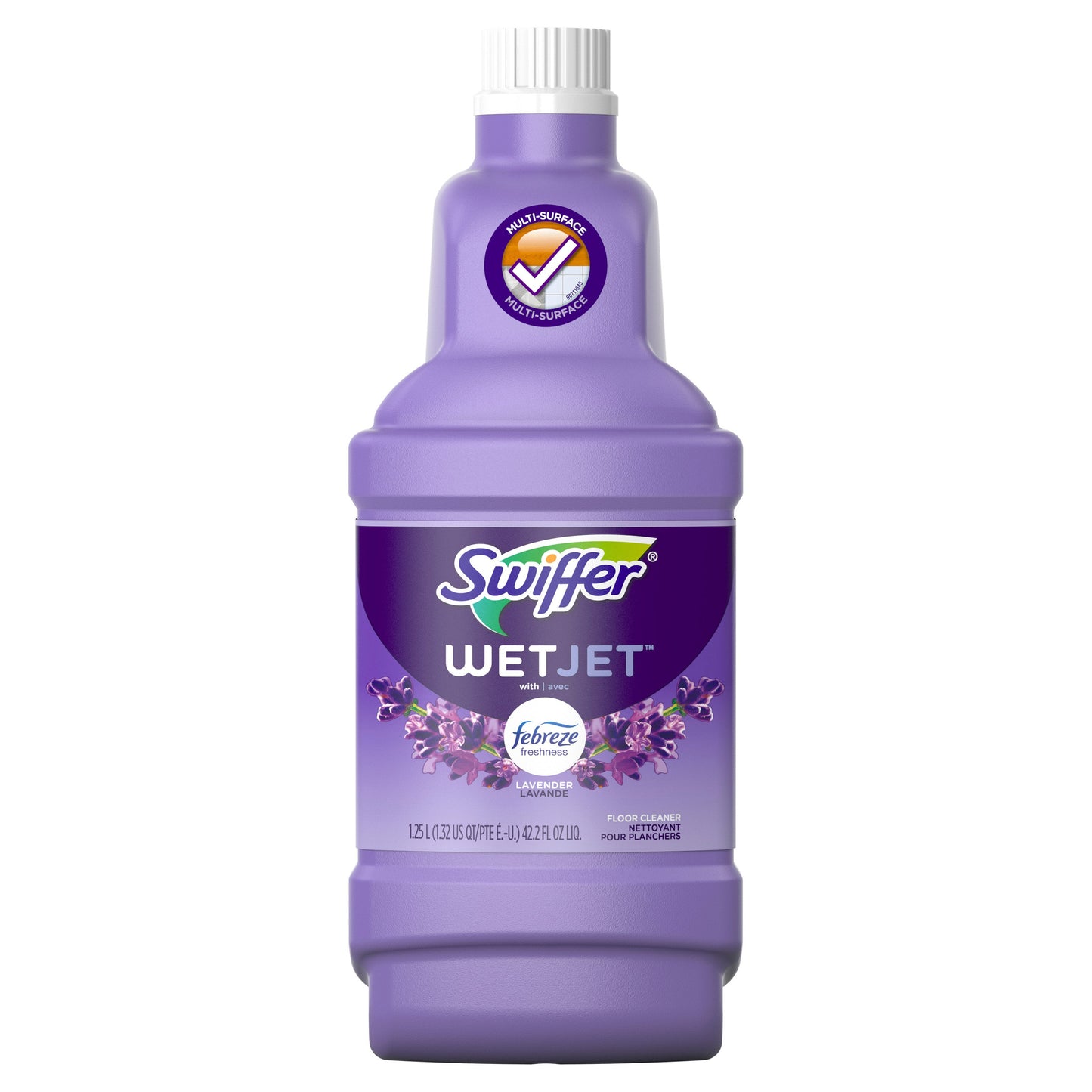 Swiffer WetJet Lavender Scent Multi-Purpose Floor Cleaner Solution Refill