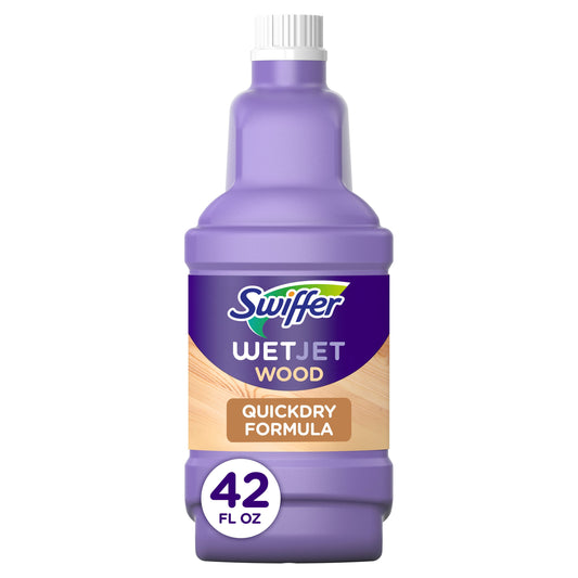 Swiffer WetJet Spray Mop Quickdry Formula Liquid Wood Floor Cleaner Refill
