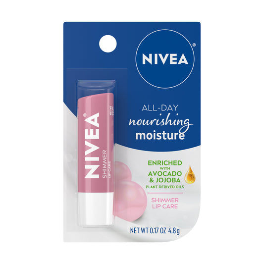 NIVEA Shimmer Lip Care Carded Pack