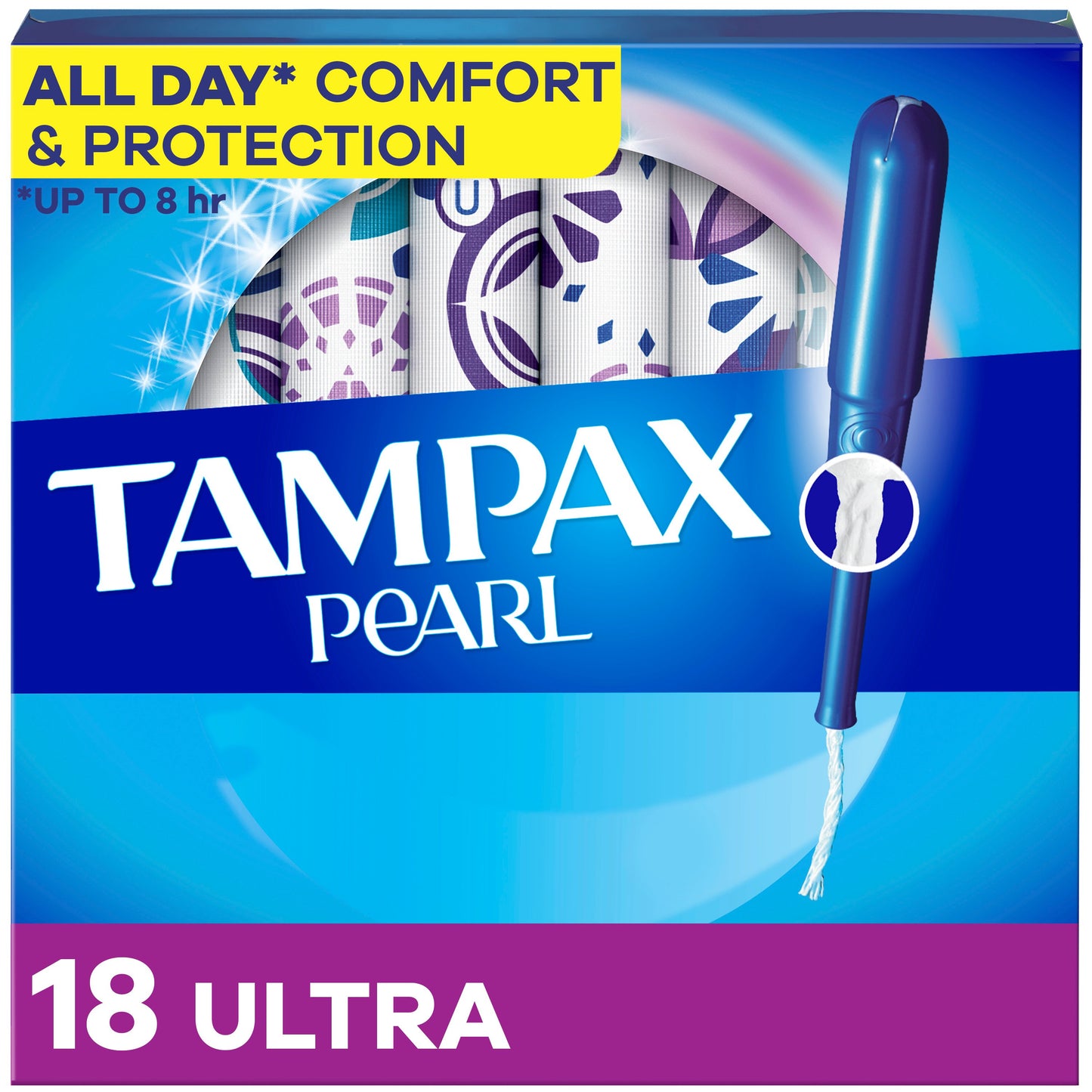 Tampax Pearl Tampons Ultra Absorbency, Unscented