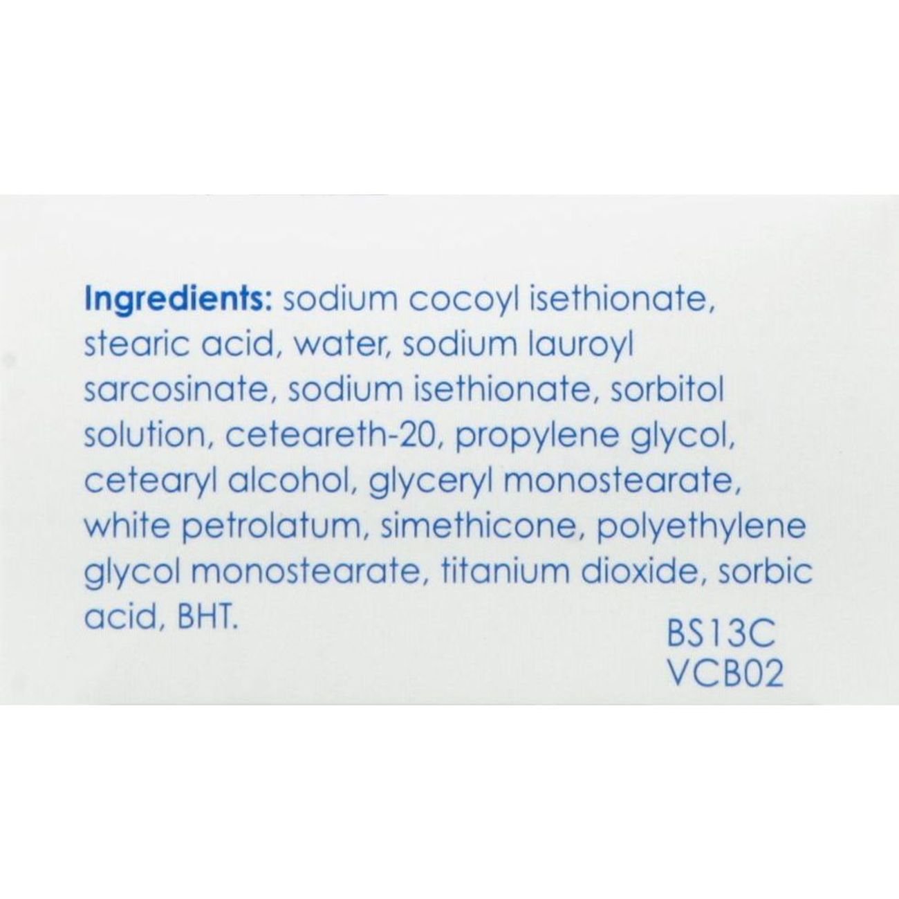 Vanicream Cleansing Bar