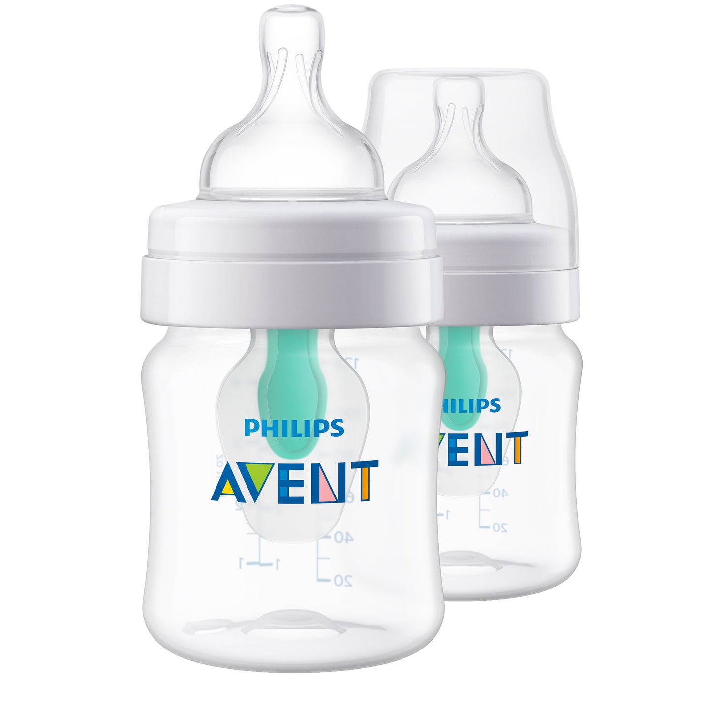 Avent Natural Feeding Classic 4 oz Bottles (0+ Months)