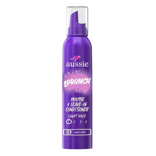 Aussie Sprunch Mousse & Leave-In Conditioner