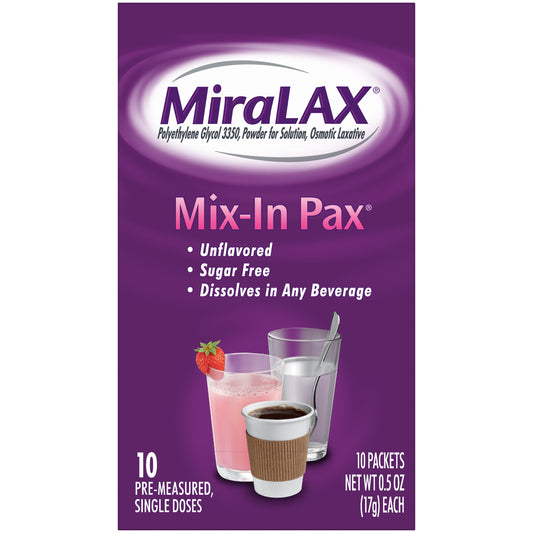 MiraLAX Laxative Powder Packets