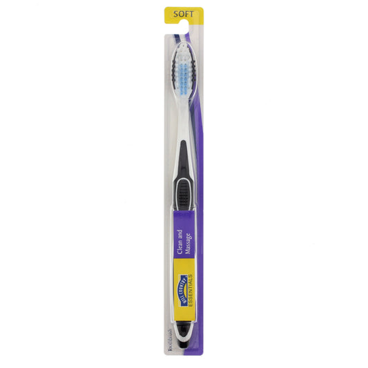 Hill Country Essentials Clean and Massage Soft Toothbrush - Colors May Vary