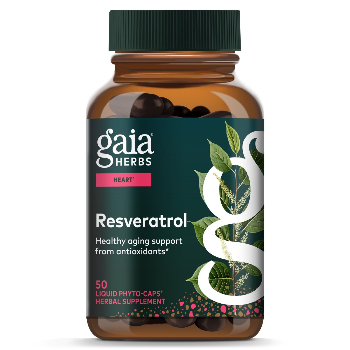 Gaia Herbs DailyWellness Resveratrol 150 Liquid Phyto-Caps