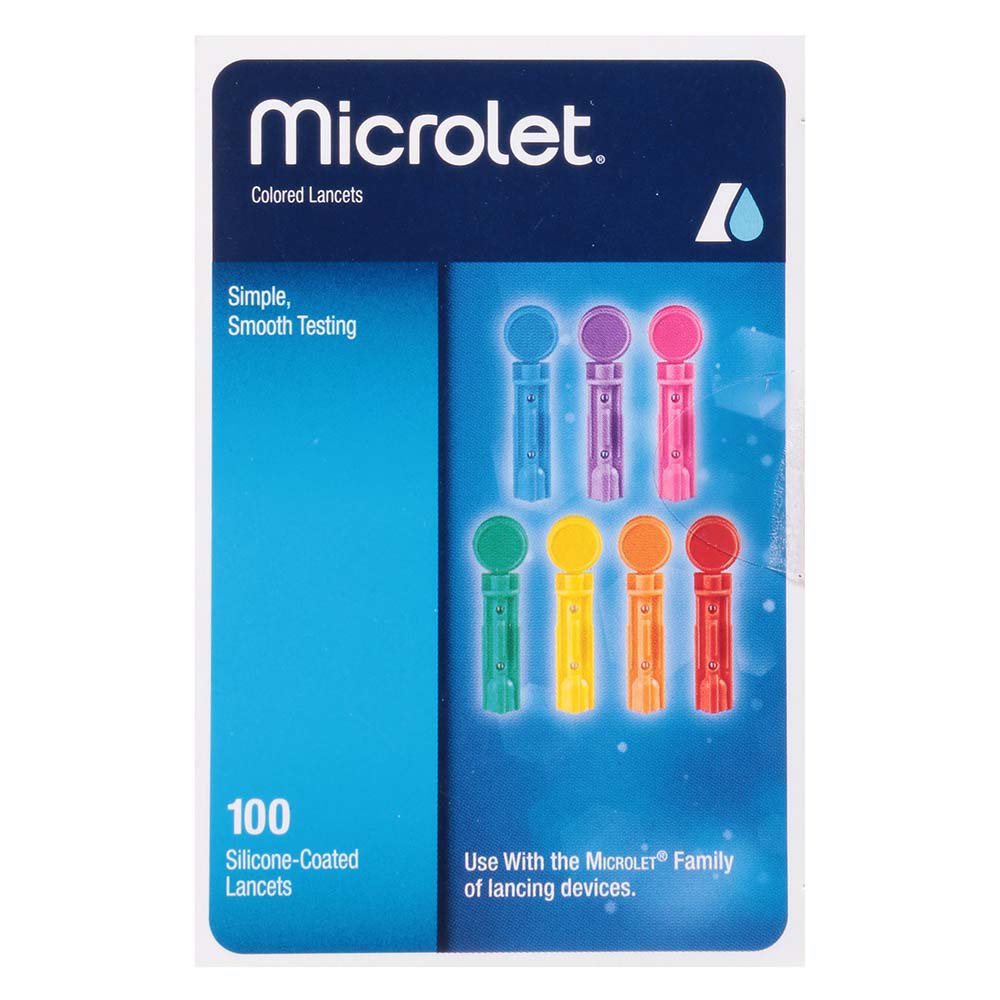 Microlet Colored Lancets