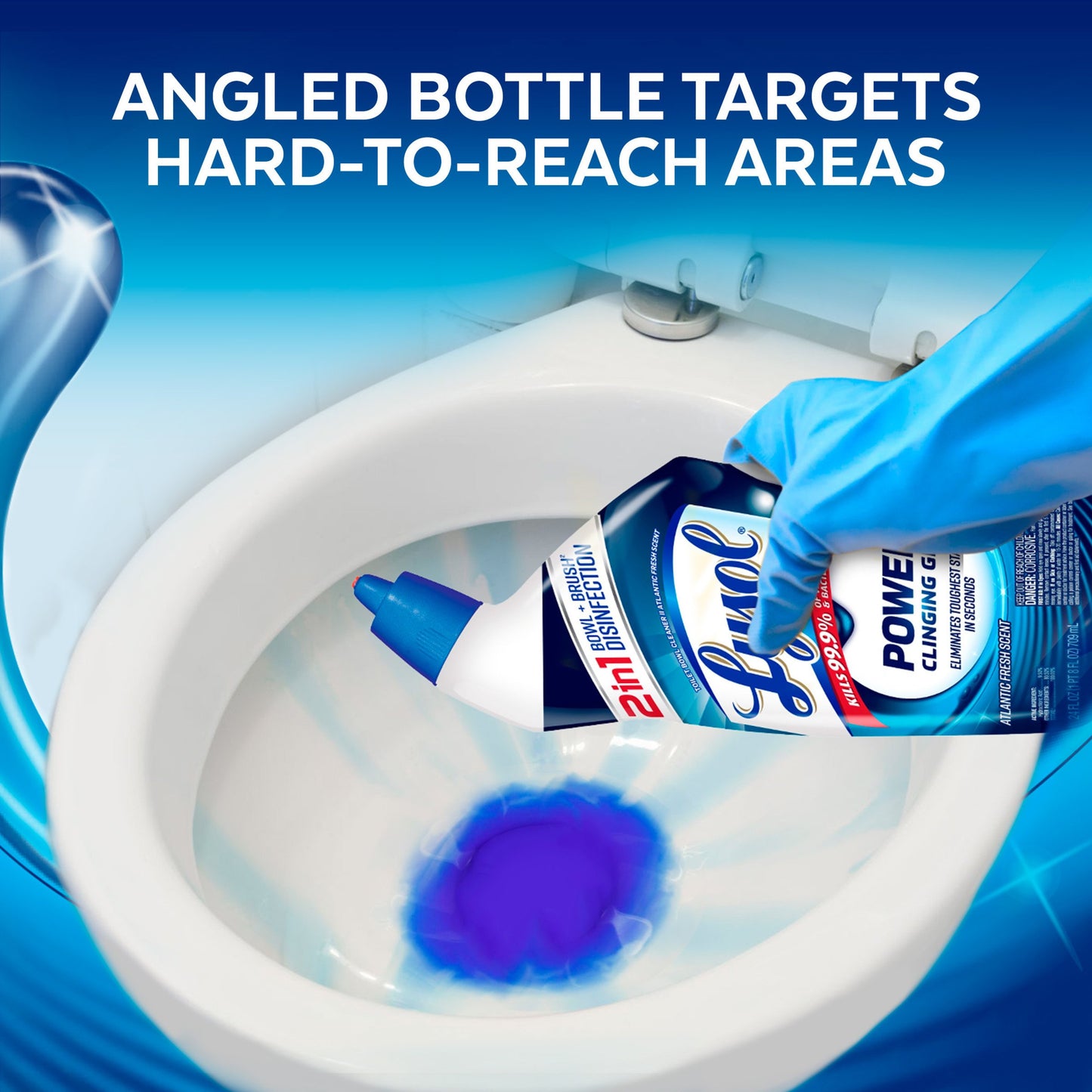 Lysol Toilet Bowl Cleaner Power Twin Pack