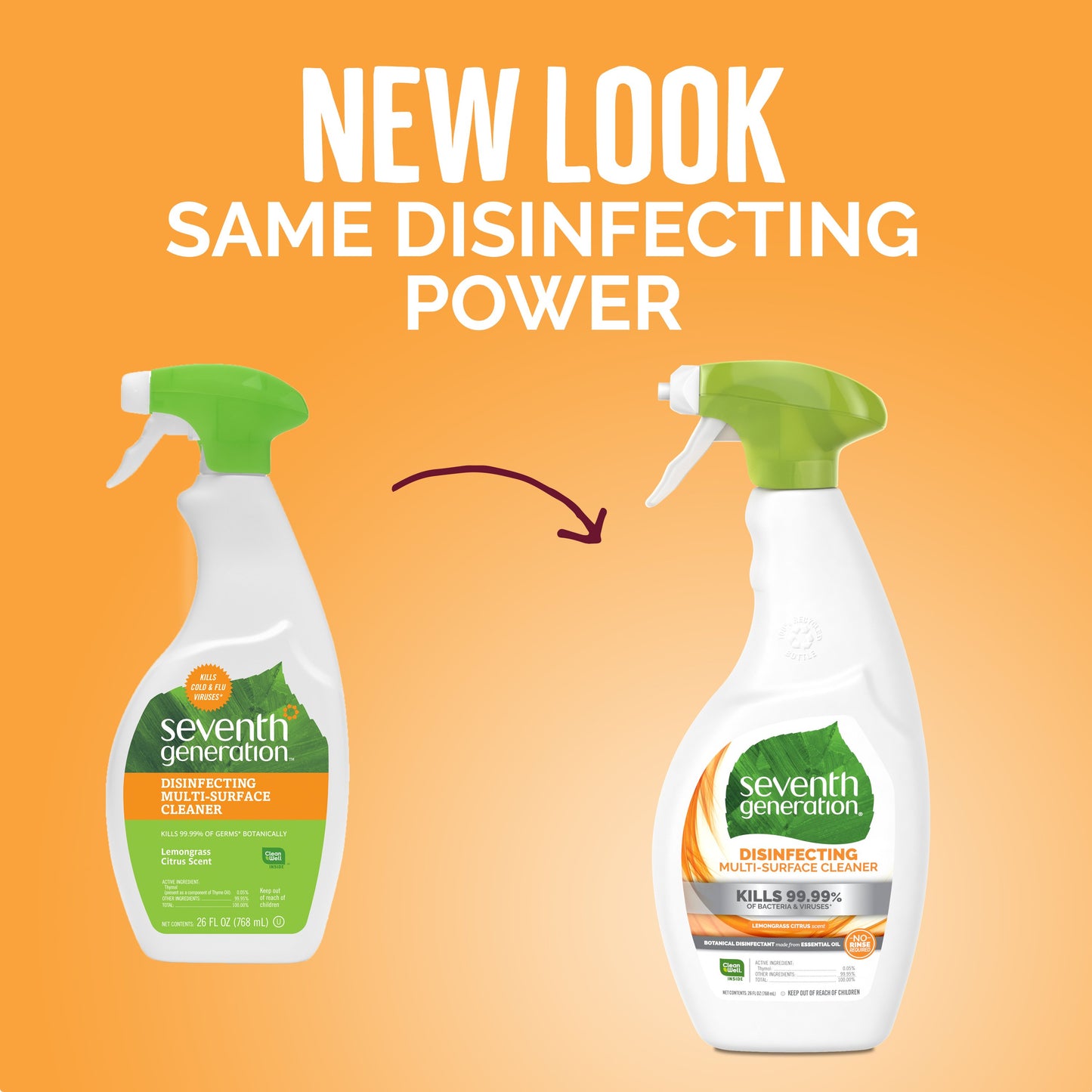 Seventh Generation Disinfecting Multi-Surface Cleaner