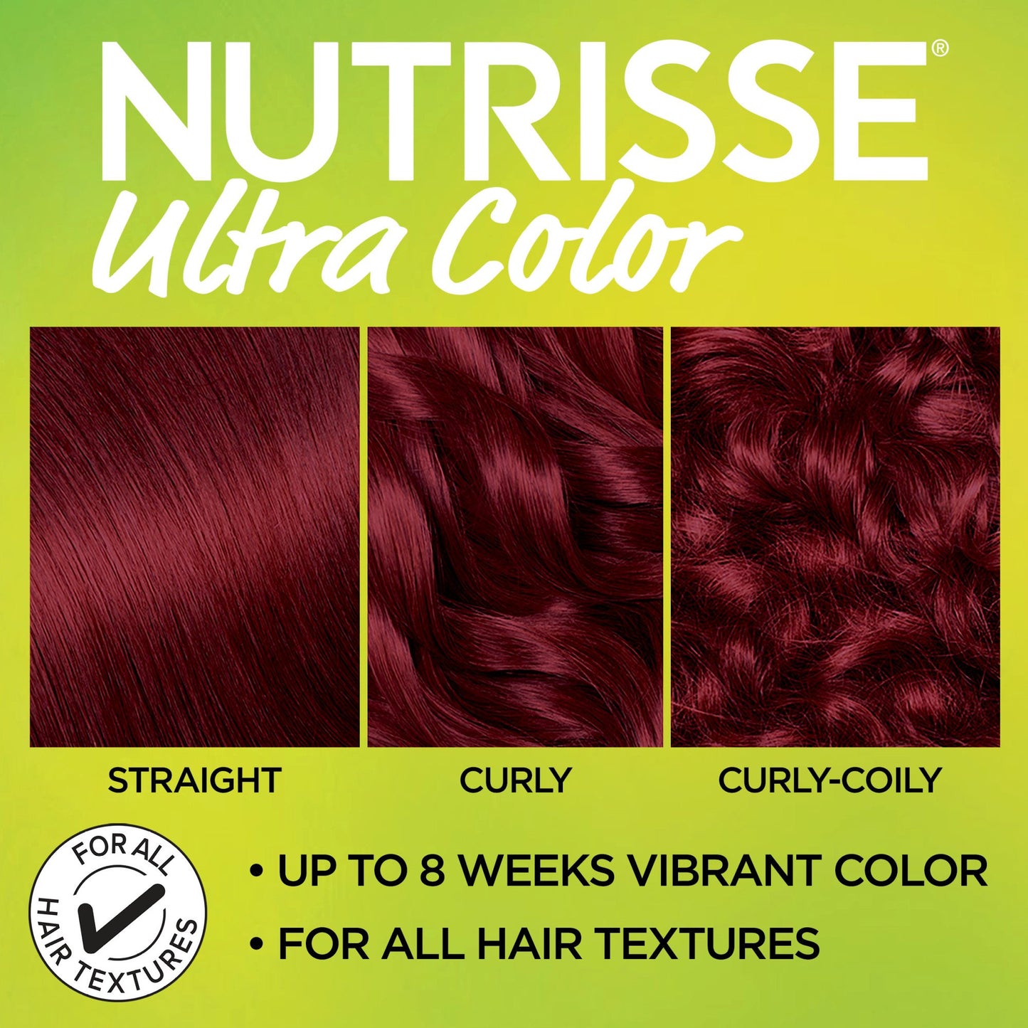 Garnier Nutrisse Ultra Color Nourishing Bold Permanent Hair Color Creme R2 Medium Intense Auburn