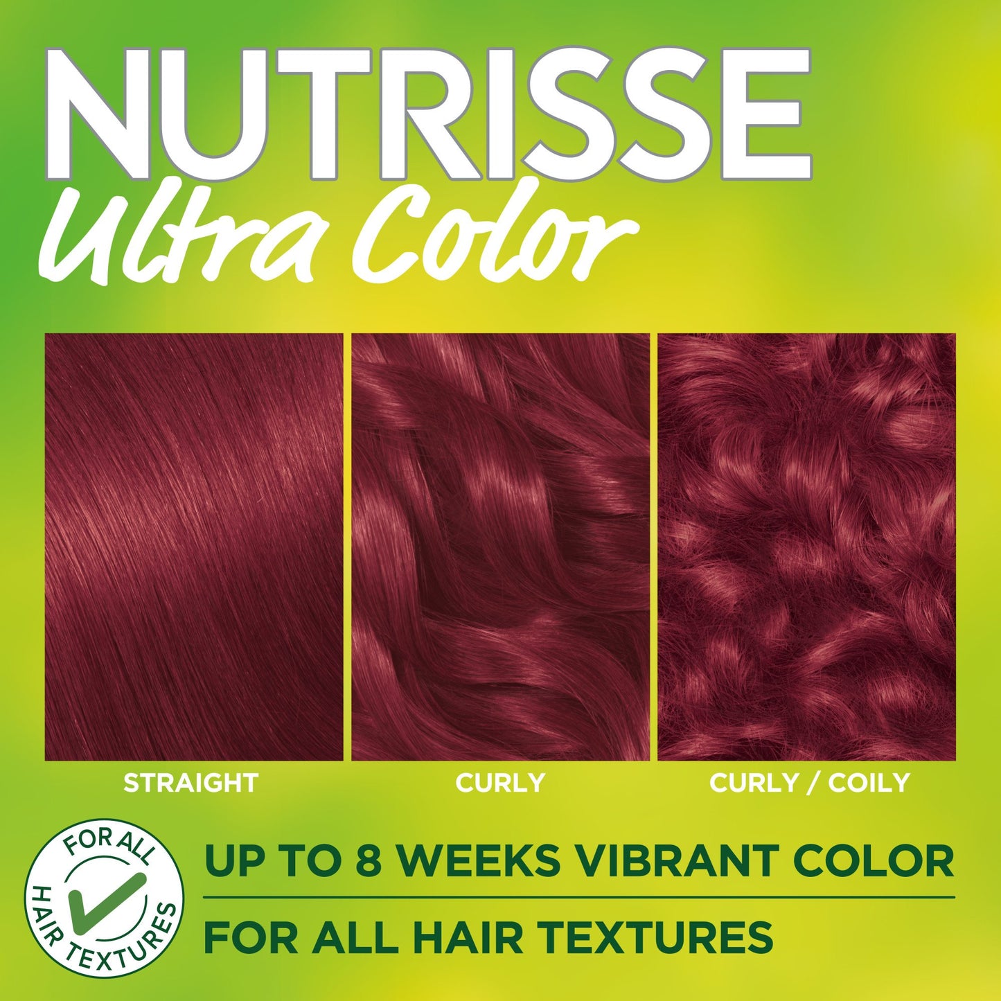 Garnier Nutrisse Ultra Color Nourishing Bold Permanent Hair Color Creme R3 Light Intense Auburn