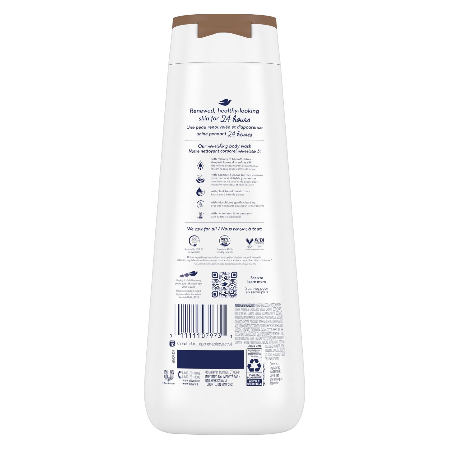 Dove Restoring Body Wash - Coconut & Cocoa Butter
