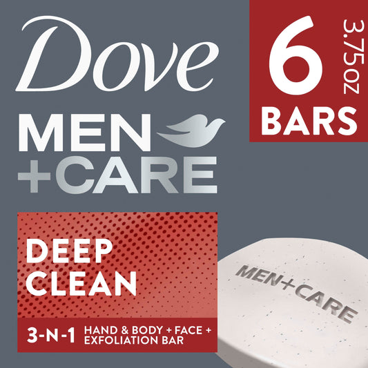 Dove Body Soap and Face Bar Deep Clean